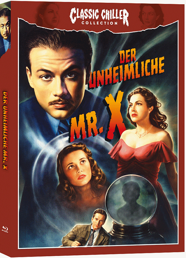 Der Unheimliche Mr. X (s/w) (Blu-Ray) - Classic Chiller Collection #28 - Amaray im Schuber
