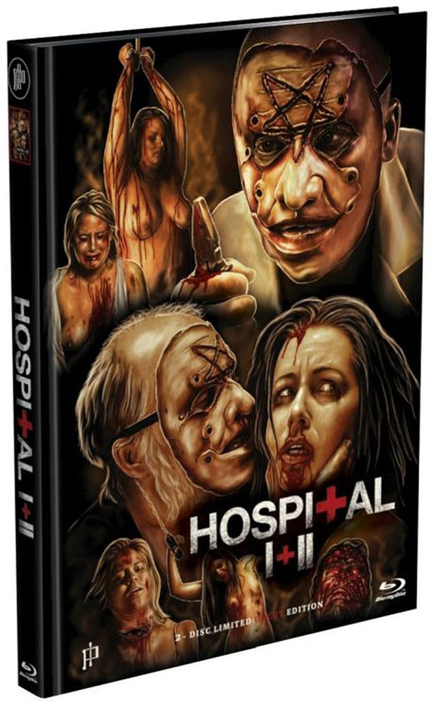 Hospital 1+2 (Blu-Ray) (2Discs) - Mediabook - Limited 500 Edition - Uncut