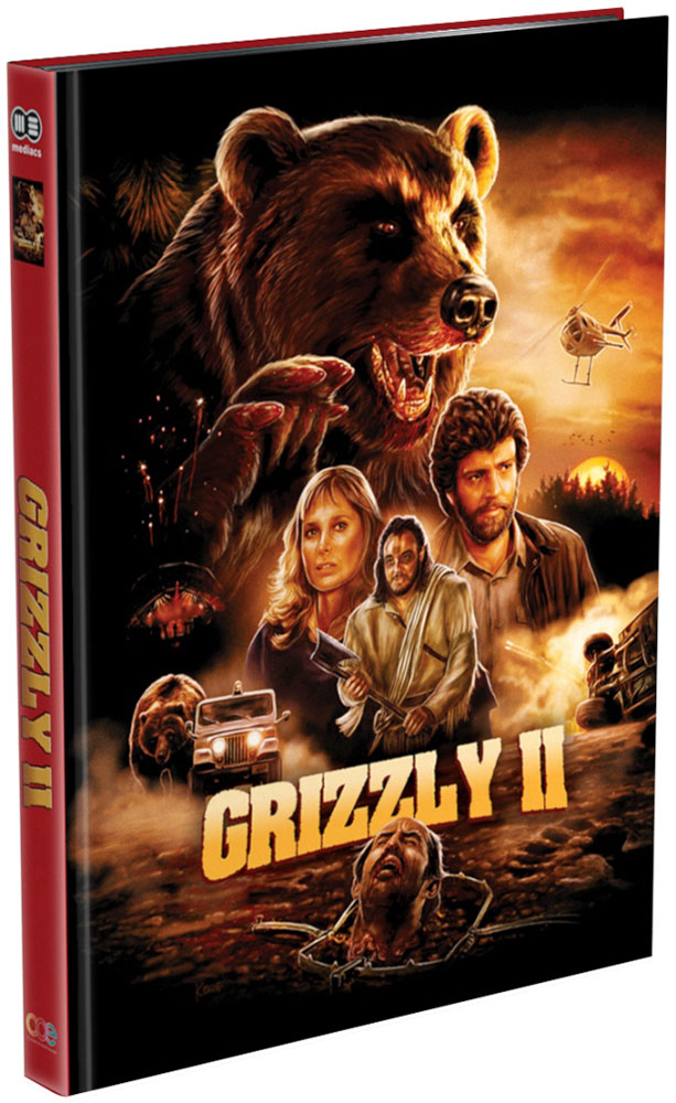 Grizzly II: Revenge - Cover B - Mediabook (Blu-Ray+DVD) - Limited 999 Edition
