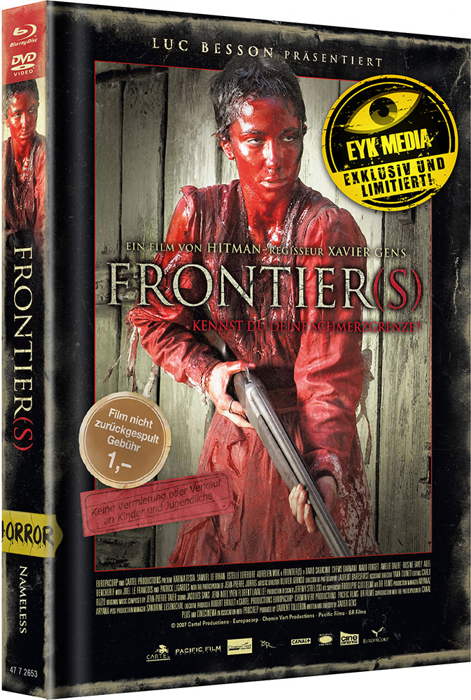 Frontier(s) - Cover F - Mediabook (Wattiert) (Blu-Ray) (2Discs) - Limited 500 Edition Frontier(s) - Cover F - Mediabook (Wattiert) (Blu-Ray) (2Discs) - Limited 500 Edition