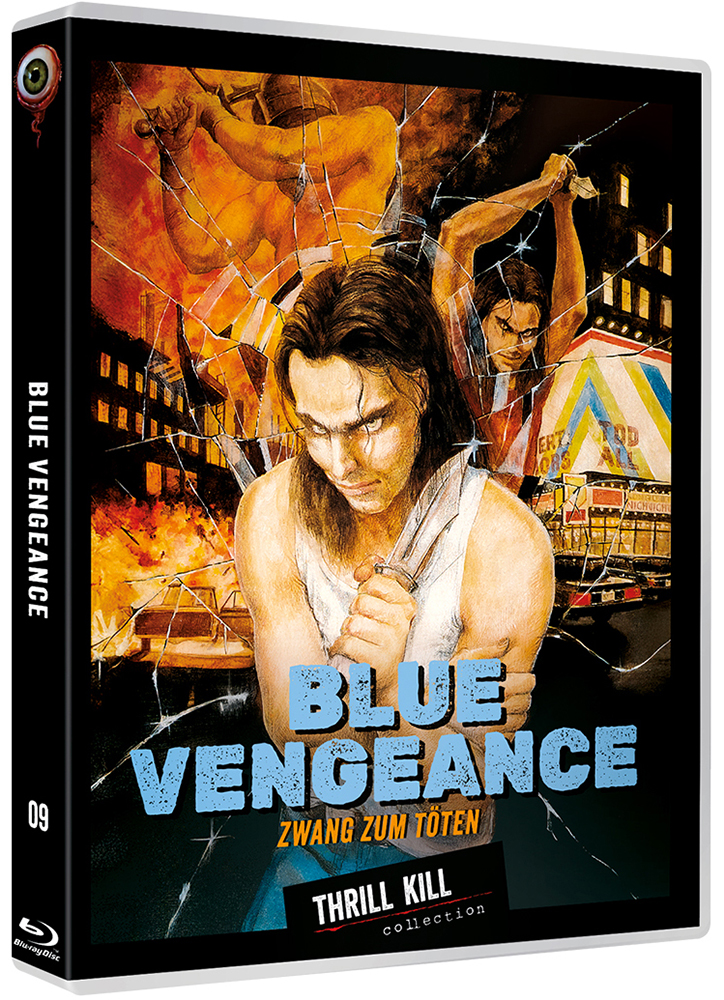 Blue Vengeance - Zwang zum töten (Blu-Ray) - Limited 1500 Edition - Thrill Kill Collection #09 - Scanavo-Box
