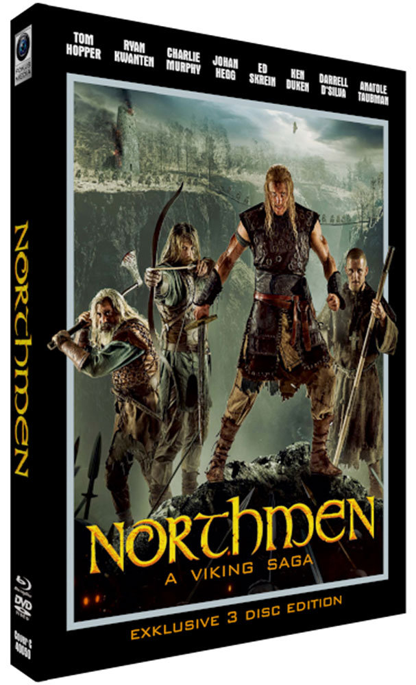 Northmen - A Viking Saga - Cover C - Mediabook (2Blu-Ray+DVD) - Limited 77 Edition