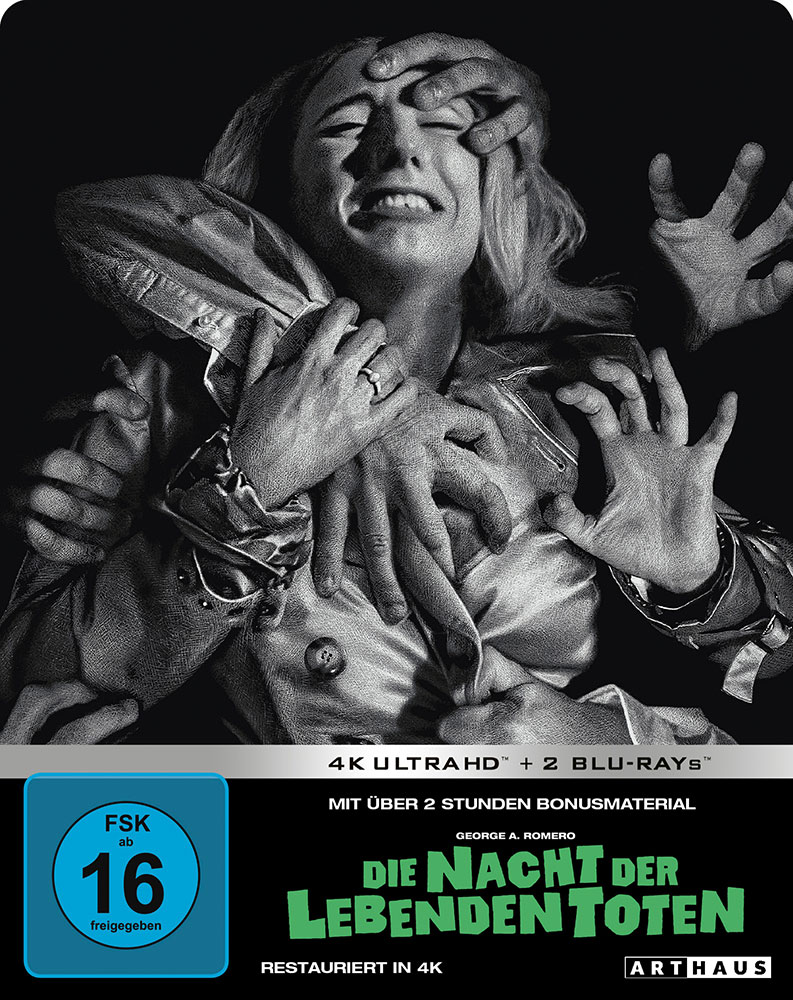 Die Nacht der lebenden Toten (4K UHD+2Blu-Ray) (3Discs) - Limited SteelBook Edition