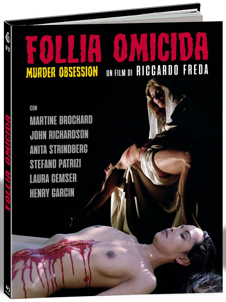 Murder Obsession (Follia Omicida) (OmU) - Cover B - Mediabook (Blu-Ray) - Limited 500 Edition