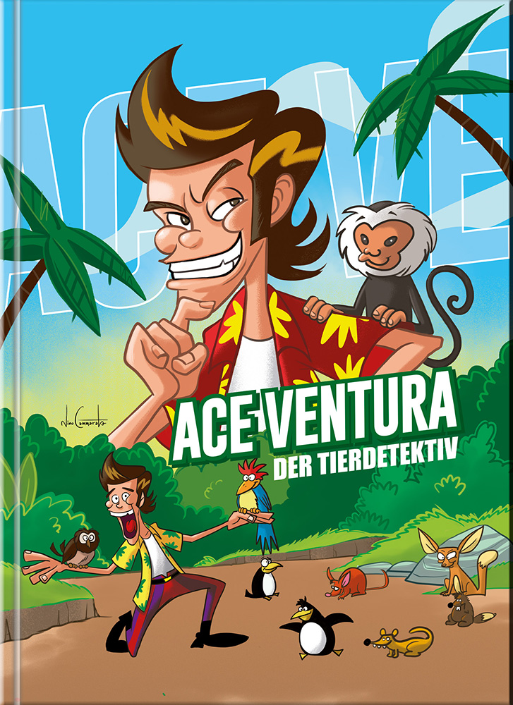 Ace Ventura - Der Tierdetektiv (2Blu-Rays) - Season 1-3 - Cover B - Mediabook - Die komplette Serie - Limited 222 Edition Ace Ventura - Der Tierdetektiv (2Blu-Rays) - Season 1-3 - Cover B - Mediabook - Die komplette Serie - Limited 222 Edition