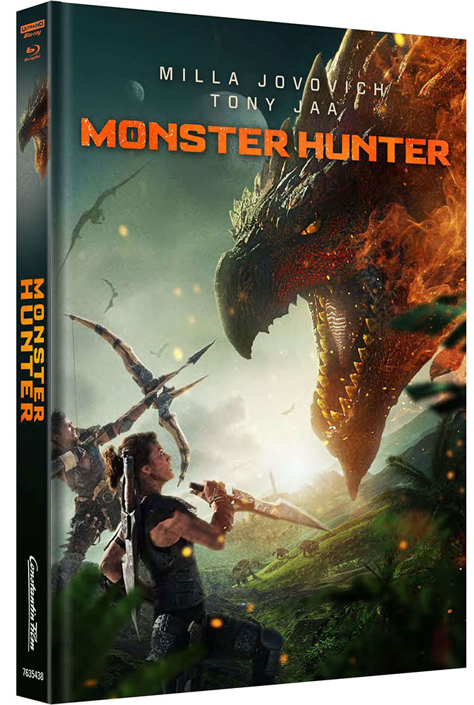 Monster Hunter - Cover B - Mediabook (4K UHD+Blu-Ray) - Limited 333 Edition Monster Hunter - Cover B - Mediabook (4K UHD+Blu-Ray) - Limited 333 Edition