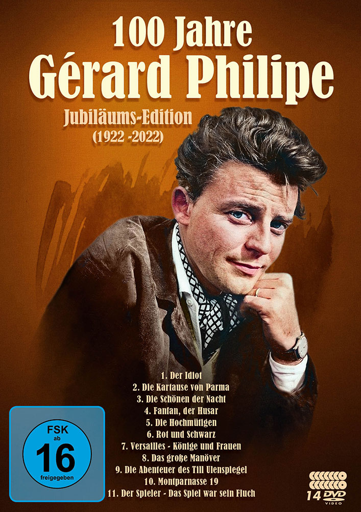 100 Jahre Gérard Philipe: Jubiläums-Edition (1922-2022) (14DVD)