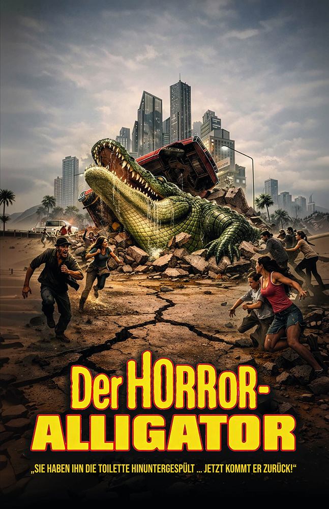 Der Horror-Alligator (Blu-Ray) - große Hartbox - Limited 33 Edition