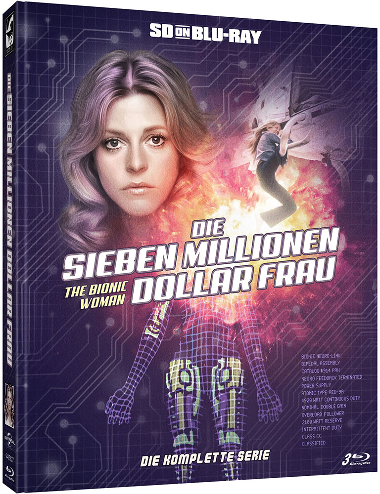 Die Sieben-Millionen-Dollar-Frau - Die komplette Serie (Blu-Ray) (3Discs) - Mediabook Die Sieben-Millionen-Dollar-Frau - Die komplette Serie (Blu-Ray) (3Discs) - Mediabook