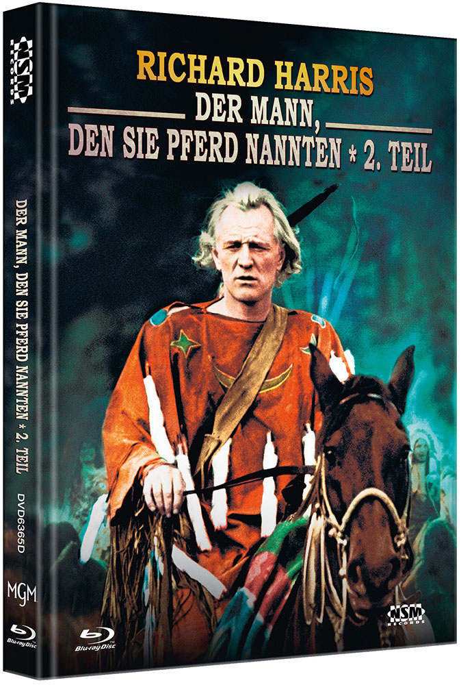 Der Mann, den sie Pferd nannten - 2. Teil (Blu-Ray+DVD) - Cover D - Mediabook - Limited 99 Edition Der Mann, den sie Pferd nannten - 2. Teil (Blu-Ray+DVD) - Cover D - Mediabook - Limited 99 Edition