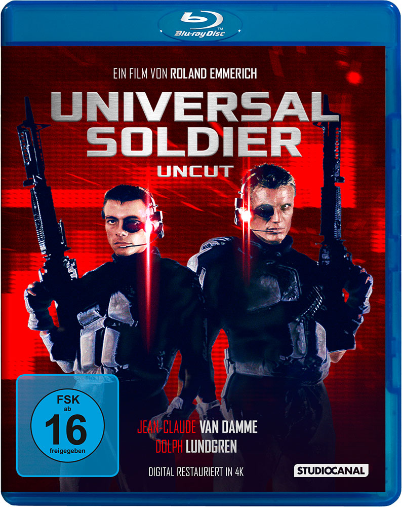 Universal Soldier (Blu-Ray) - Uncut  - 4K Remastered