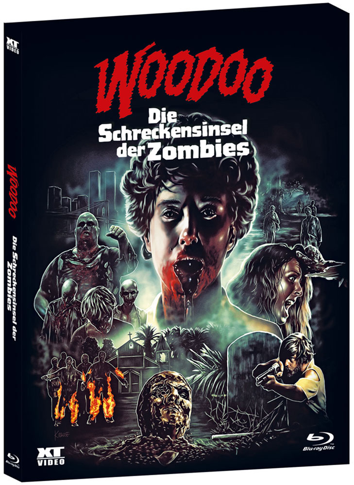 Woodoo - Die Schreckensinsel der Zombies (Blu-Ray) - Neuauflage - Remastered - Uncut - mit Schuber