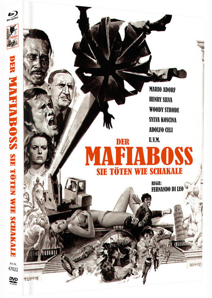 Der Mafiaboss - Sie töten wie Schakale (Blu-Ray+DVD) - Cover C - Mediabook - Limited 111 Edition