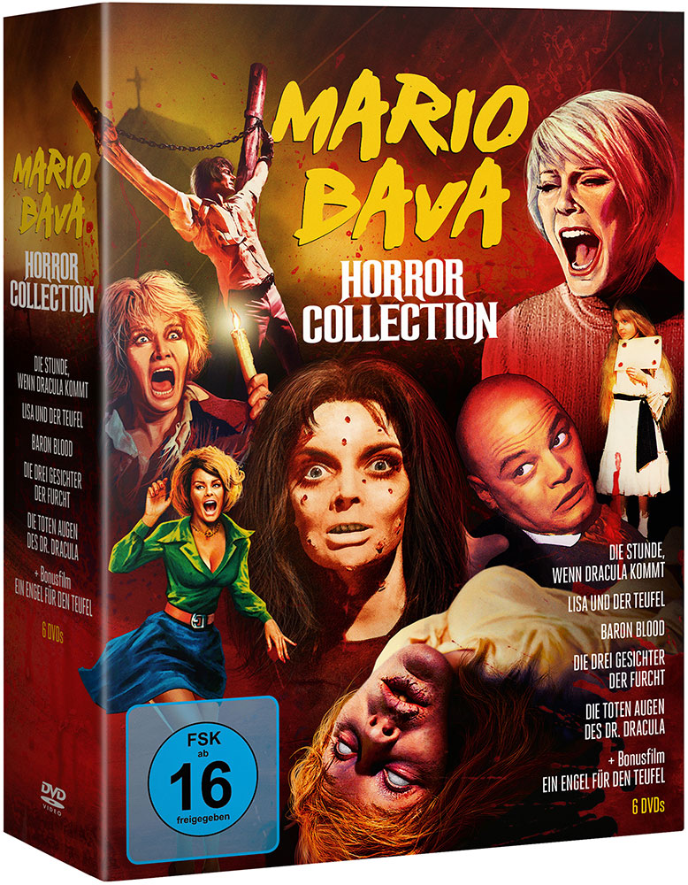 Mario Bava Horror Collection (6DVD) - Uncut