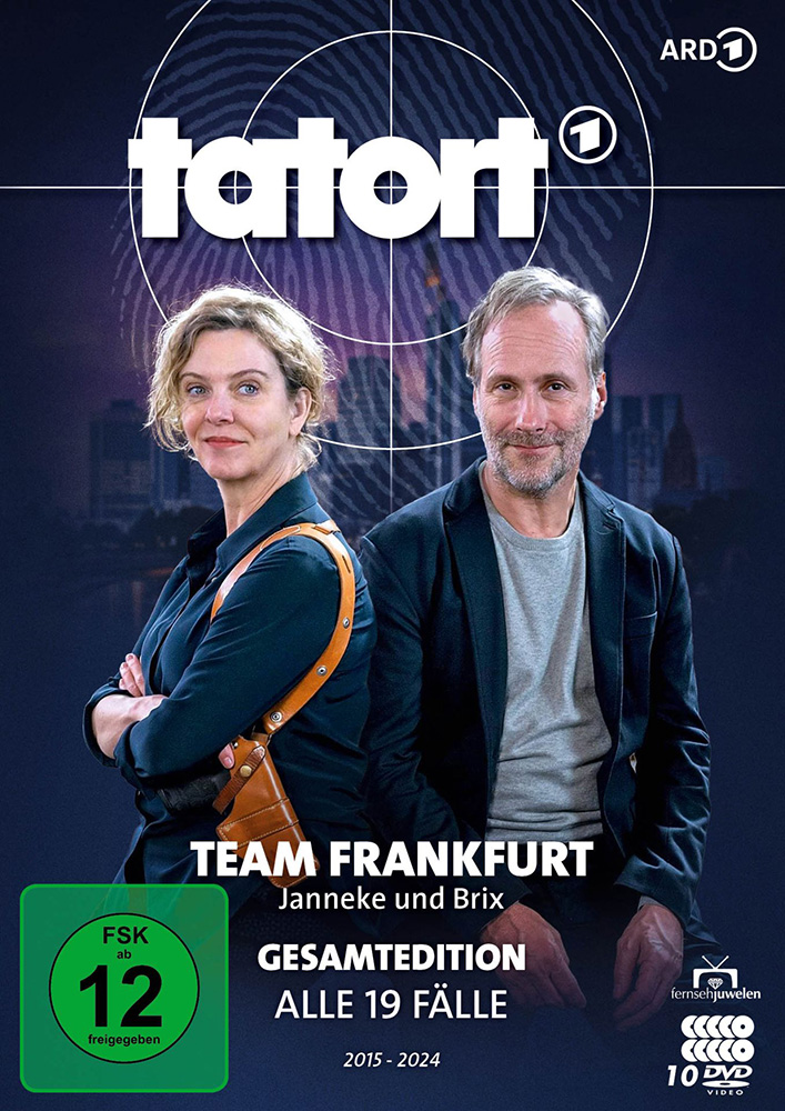 Tatort - Team Frankfurt - Janneke und Brix (alle 19 Fälle) (10 DVDs) Tatort - Team Frankfurt - Janneke und Brix (alle 19 Fälle) (10 DVDs)