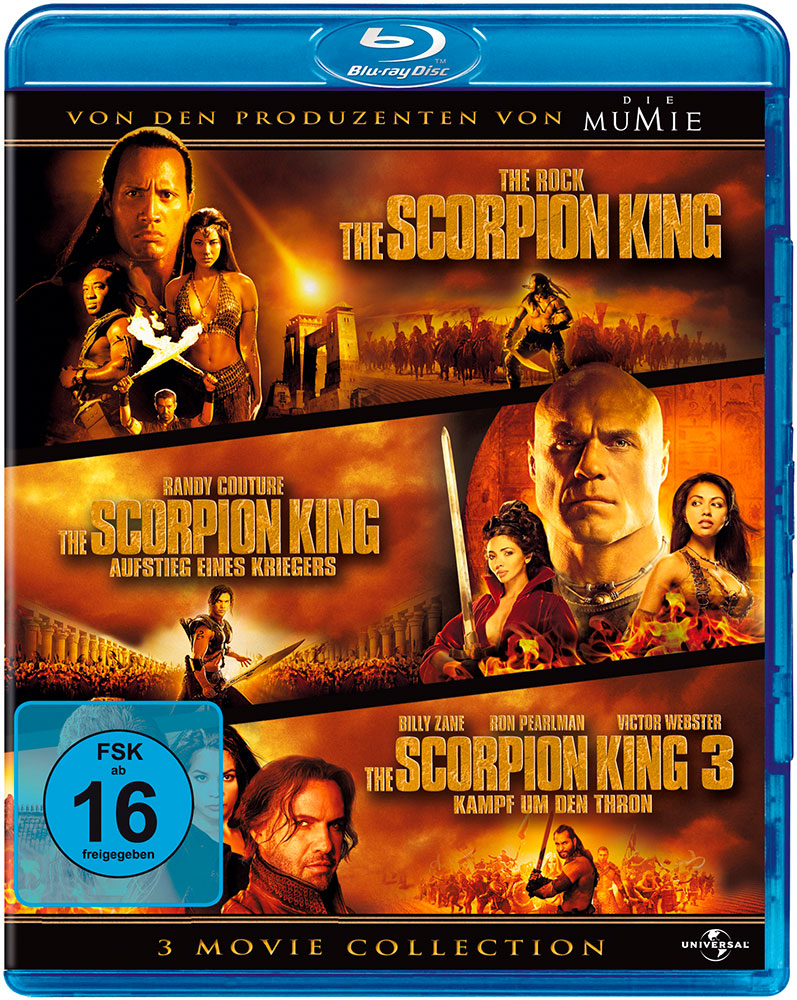The Scorpion King - 1-3 (Blu-Ray) (3Discs)