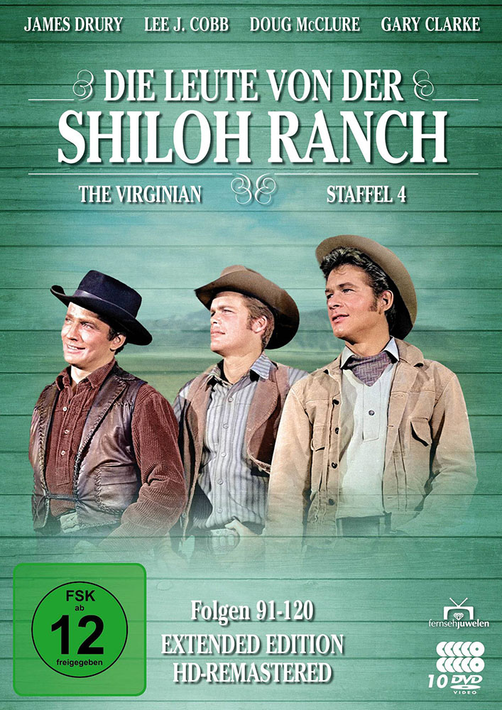 Die Leute von der Shiloh Ranch - Staffel 4 (10DVD) - Remastered