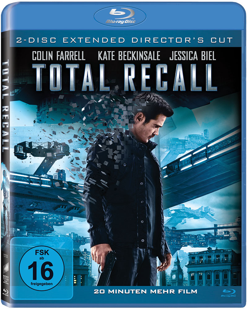 Total Recall (2012) (Blu-Ray) (2Discs) - Extended Directors Cut + Kinoversion