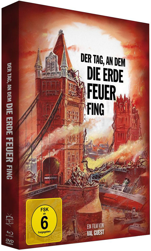 Der Tag, an dem die Erde Feuer fing (Blu-Ray+DVD) - Limited Mediabook Edition