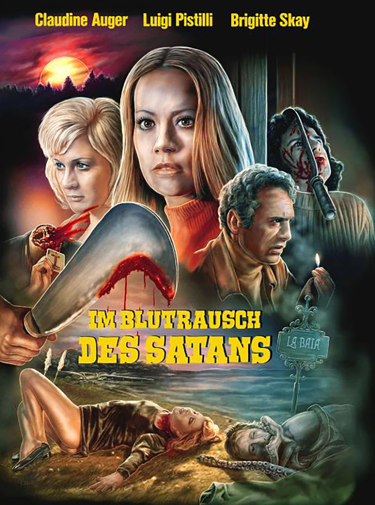 Im Blutrausch des Satans / Delirio di Sangue - Cover Q - Mediabook (Blu-Ray) (2Discs) - Limited 100 Edition