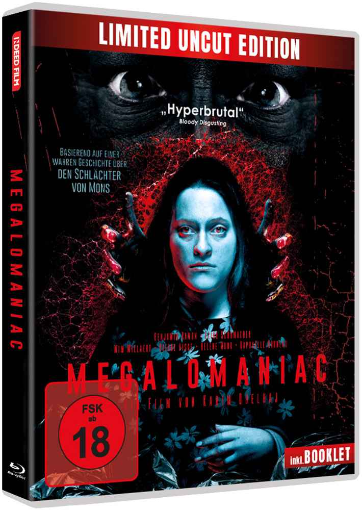 Megalomaniac (Blu-Ray) - Cover A - Limited Edition - Uncut - Scanavo Case Megalomaniac (Blu-Ray) - Cover A - Limited Edition - Uncut - Scanavo Case