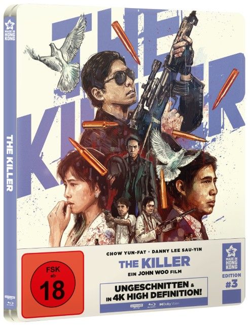 The Killer (4K UHD+3Blu-Rays) - SteelBook - Limited Edition