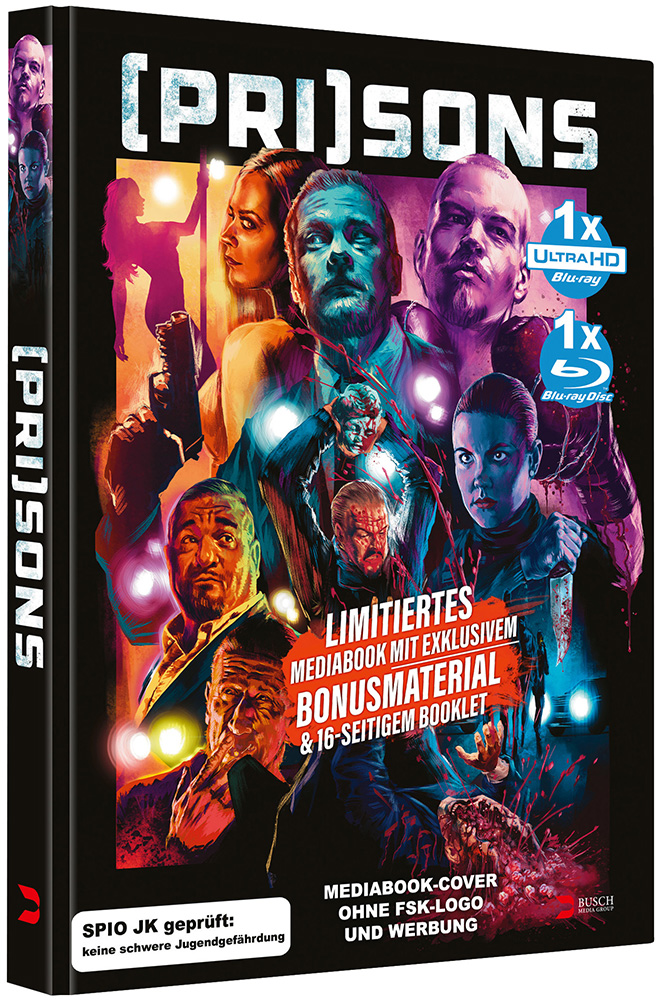 (Pri)sons (4K UHD+Blu-Ray) - Mediabook - Limited 1000 Edition - Uncut (Pri)sons (4K UHD+Blu-Ray) - Mediabook - Limited 1000 Edition - Uncut