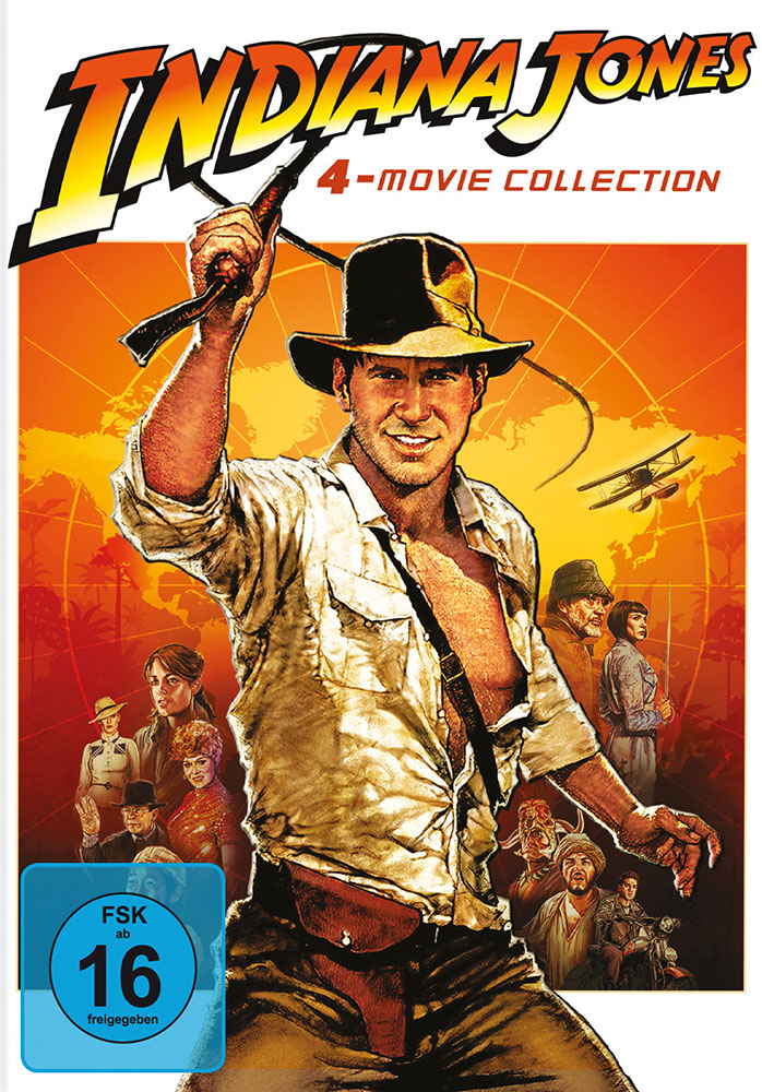 Indiana Jones - 1-4 (4DVD) Indiana Jones - 1-4 (4DVD)