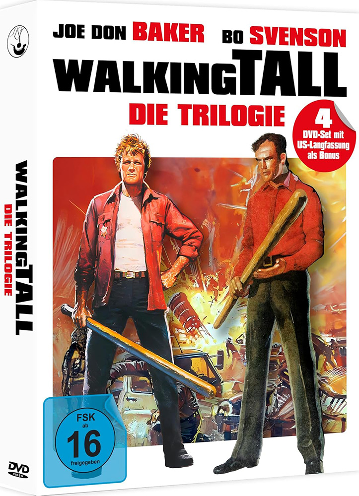Walking Tall 1-3 (4DVDs) - Digipak - Limited Edition