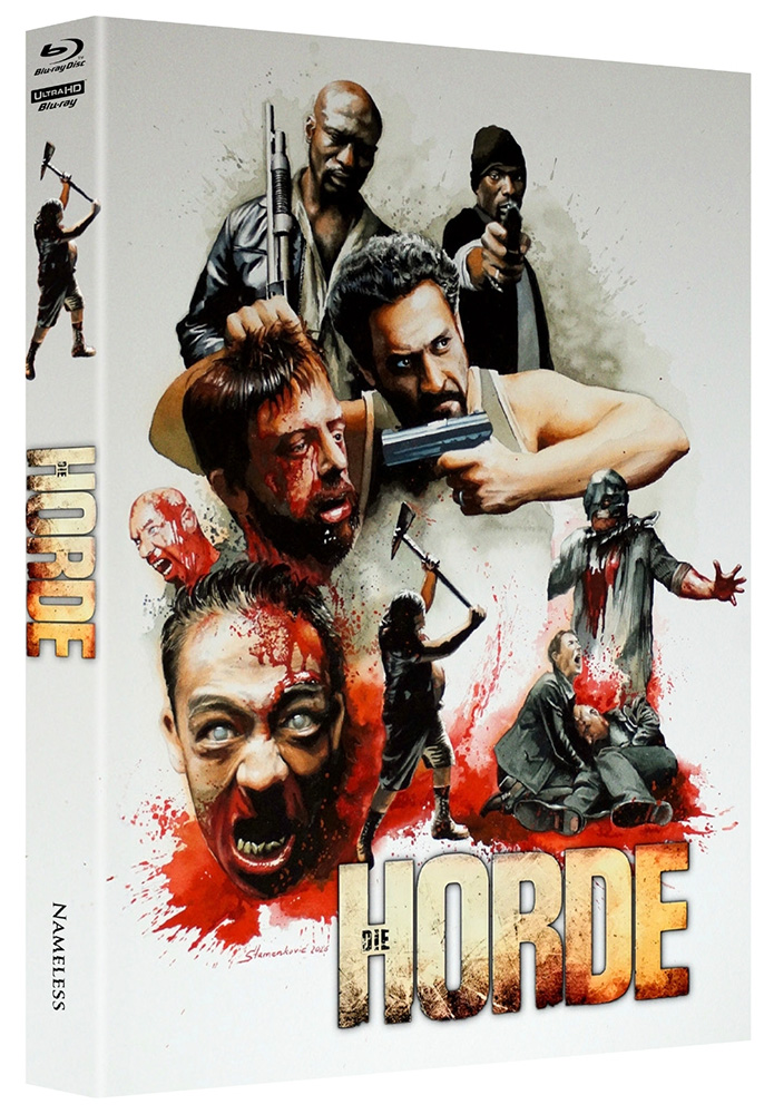 Die Horde (4K UHD+Blu-Ray) - Cover A - Mediabook - Limited 333 Edition