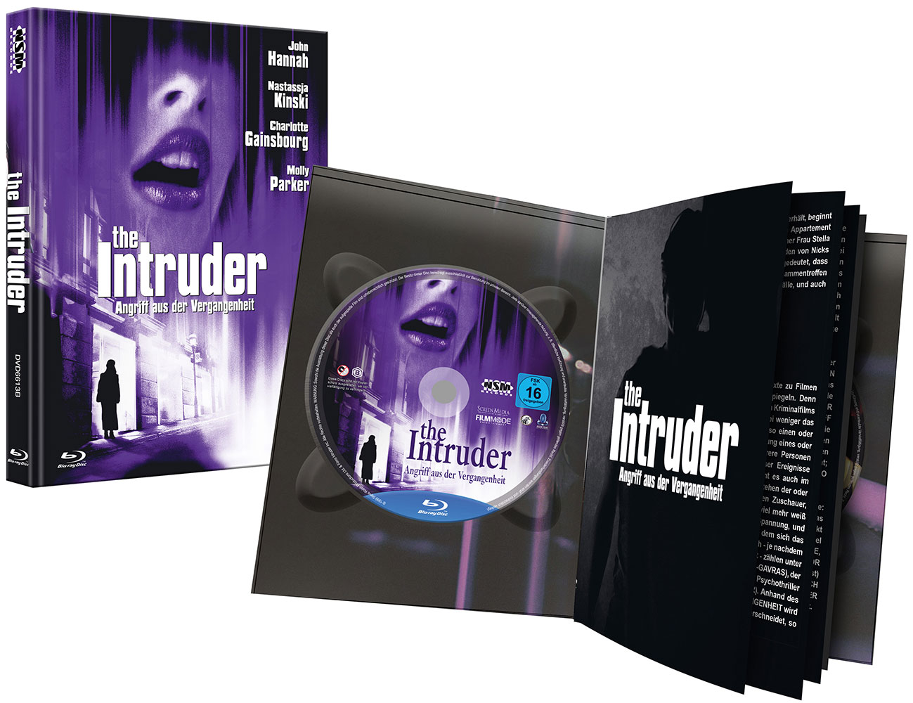 The Intruder - Angriff aus der Vergangenheit (Blu-Ray+DVD) - Cover B - Mediabook - Limited 99 Edition- 2K Remastered - Uncut The Intruder - Angriff aus der Vergangenheit (Blu-Ray+DVD) - Cover B - Mediabook - Limited 99 Edition- 2K Remastered - Uncut