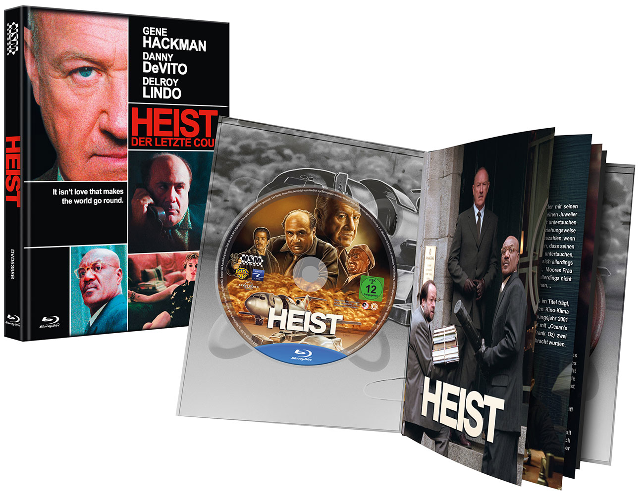 Heist - Der letzte Coup (Blu-Ray+DVD) - Cover B - Mediabook - Limited 222 Edition Heist - Der letzte Coup (Blu-Ray+DVD) - Cover B - Mediabook - Limited 222 Edition
