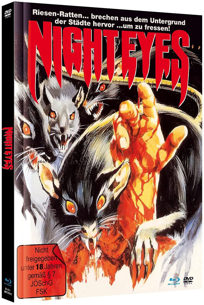 Night Eyes (Blu-Ray+DVD) - Cover B - Mediabook - Limited 500 Edition Night Eyes (Blu-Ray+DVD) - Cover B - Mediabook - Limited 500 Edition