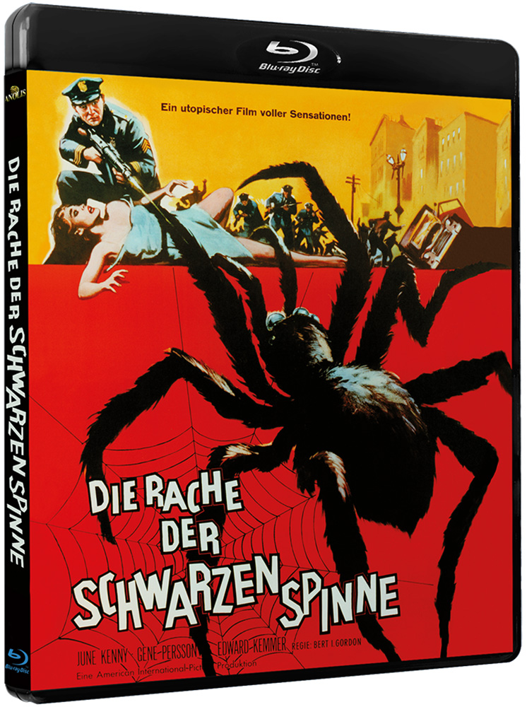 Die Rache der schwarzen Spinne (s/w) (Blu-Ray)