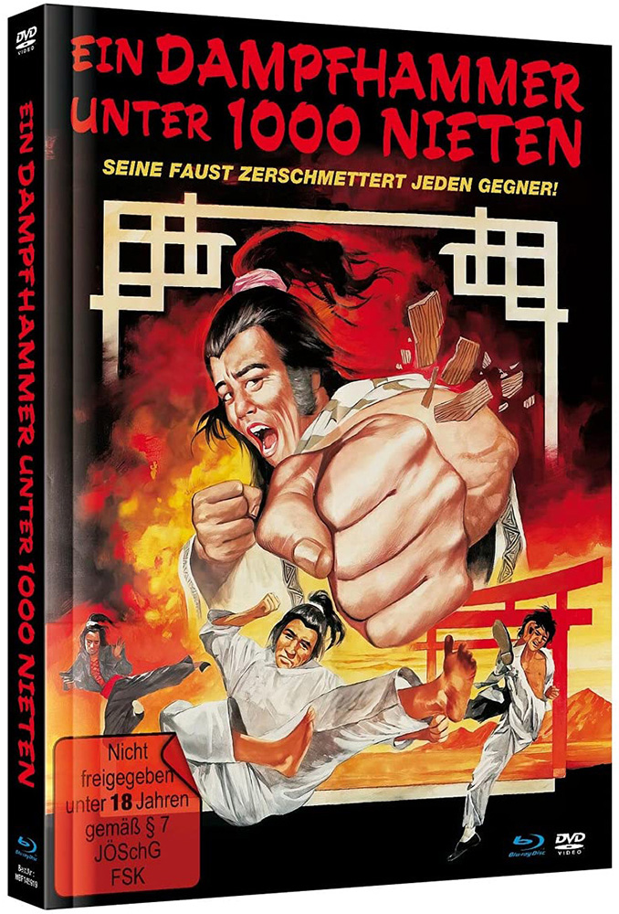 Ein Damphammer unter 1000 Nieten (Blu-Ray+DVD) - Cover A - Mediabook - Limited 500 Edition - 2K Remastered Ein Damphammer unter 1000 Nieten (Blu-Ray+DVD) - Cover A - Mediabook - Limited 500 Edition - 2K Remastered