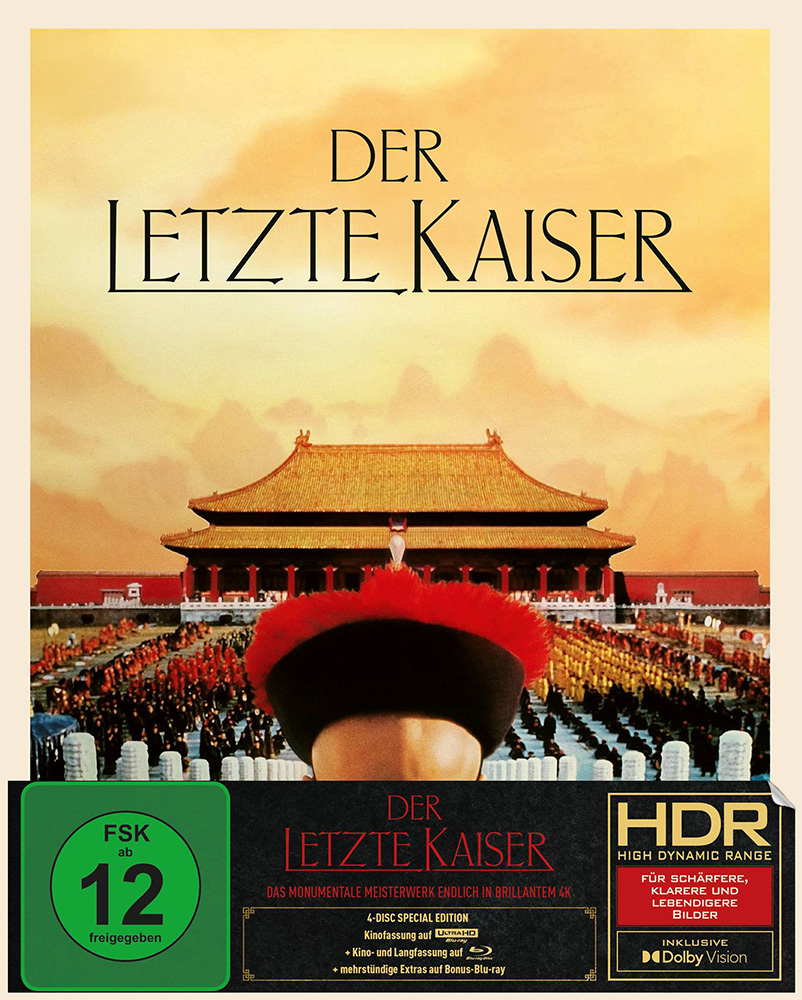 Der letzte Kaiser (4K UHD+3Blu-Ray) (4Discs) - Special Edition Der letzte Kaiser (4K UHD+3Blu-Ray) (4Discs) - Special Edition