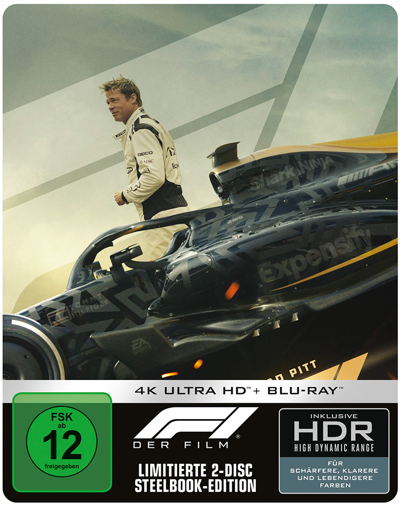 F1-Der Film (4K Ultra HD+Blu-Ray) - Cover B - Limited SteelBook Edition F1-Der Film (4K Ultra HD+Blu-Ray) - Cover B - Limited SteelBook Edition