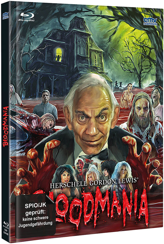 Herschell Gordon Lewis Bloodmania (Blu-Ray+DVD) - Mediabook (SPIO/JK) - Limited 666 Edition