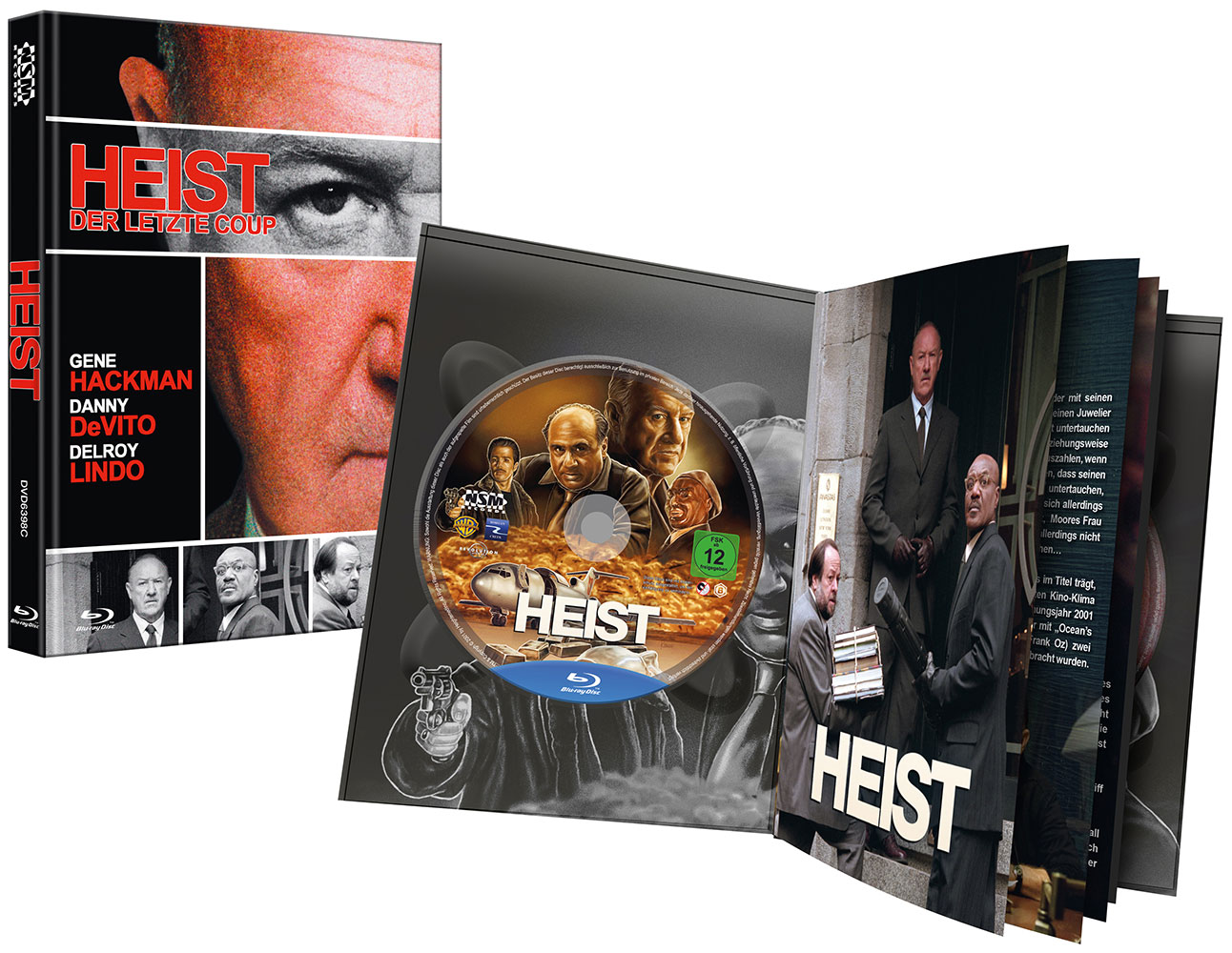 Heist - Der letzte Coup (Blu-Ray+DVD) - Cover C - Mediabook - Limited 111 Edition Heist - Der letzte Coup (Blu-Ray+DVD) - Cover C - Mediabook - Limited 111 Edition