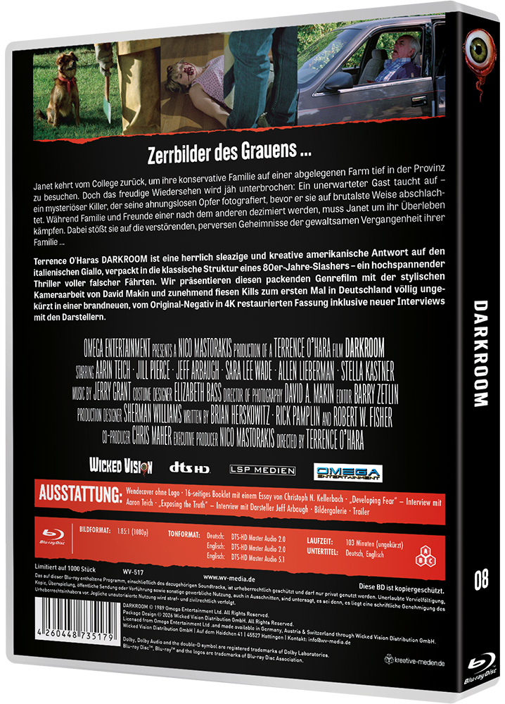 Darkroom - Limited 1000 Edition - Thrill Kill Collection #07 - Scanavo-Box