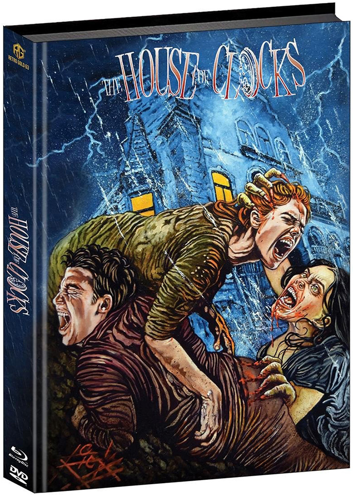 The House of Clocks - Cover A - Mediabook (Wattiert) (Blu-Ray+DVD) - Limited 363 Edition The House of Clocks - Cover A - Mediabook (Wattiert) (Blu-Ray+DVD) - Limited 363 Edition