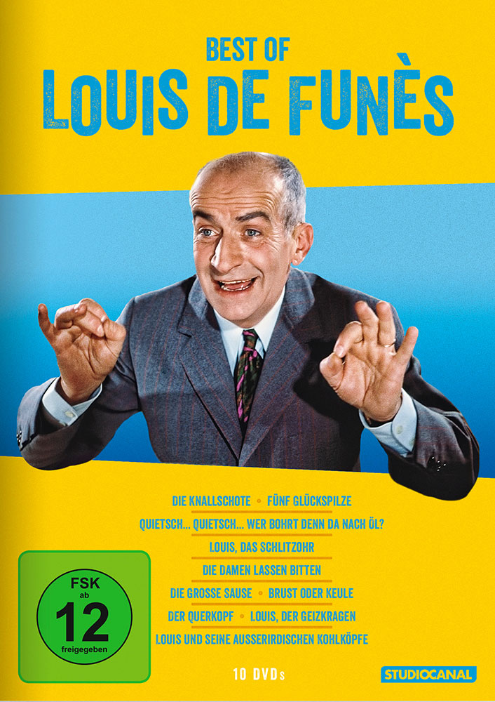 Best of Louis de Funes (10DVDs)