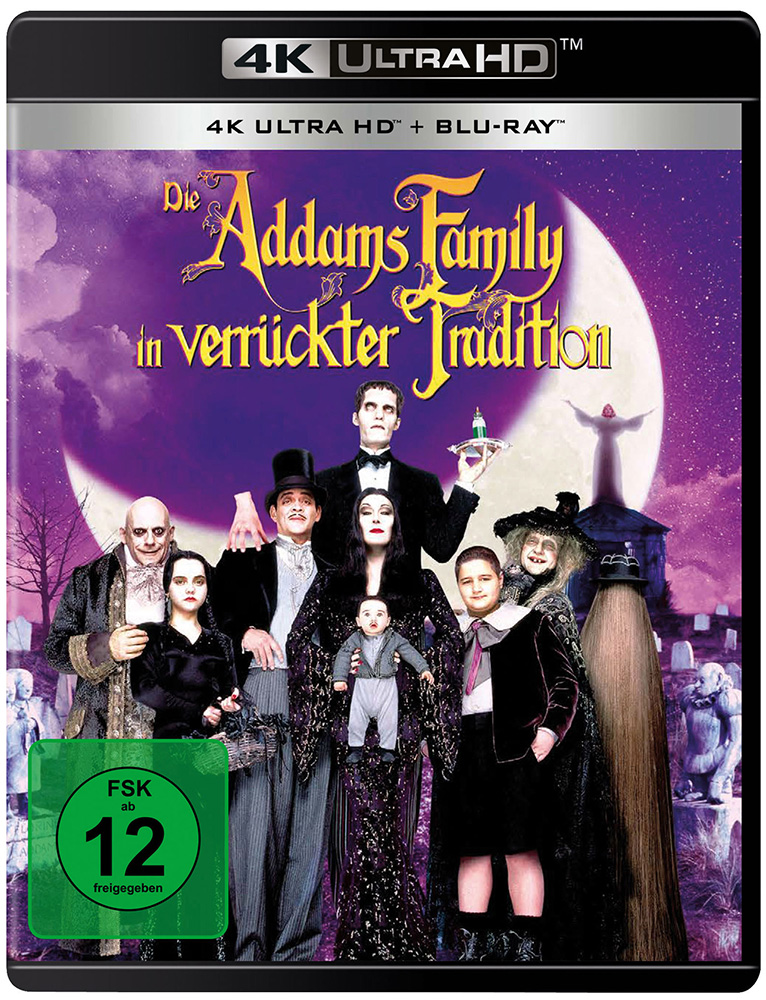 Die Addams Family in verrükter Tradition (4K UHD+Blu-Ray)