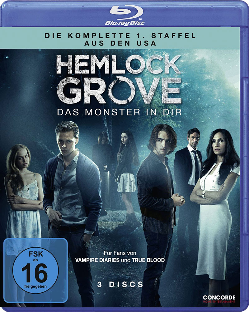 Hemlock Grove - Das Monster in Dir - Staffel 1 (Blu-Ray) (3Discs) Hemlock Grove - Das Monster in Dir - Staffel 1 (Blu-Ray) (3Discs)
