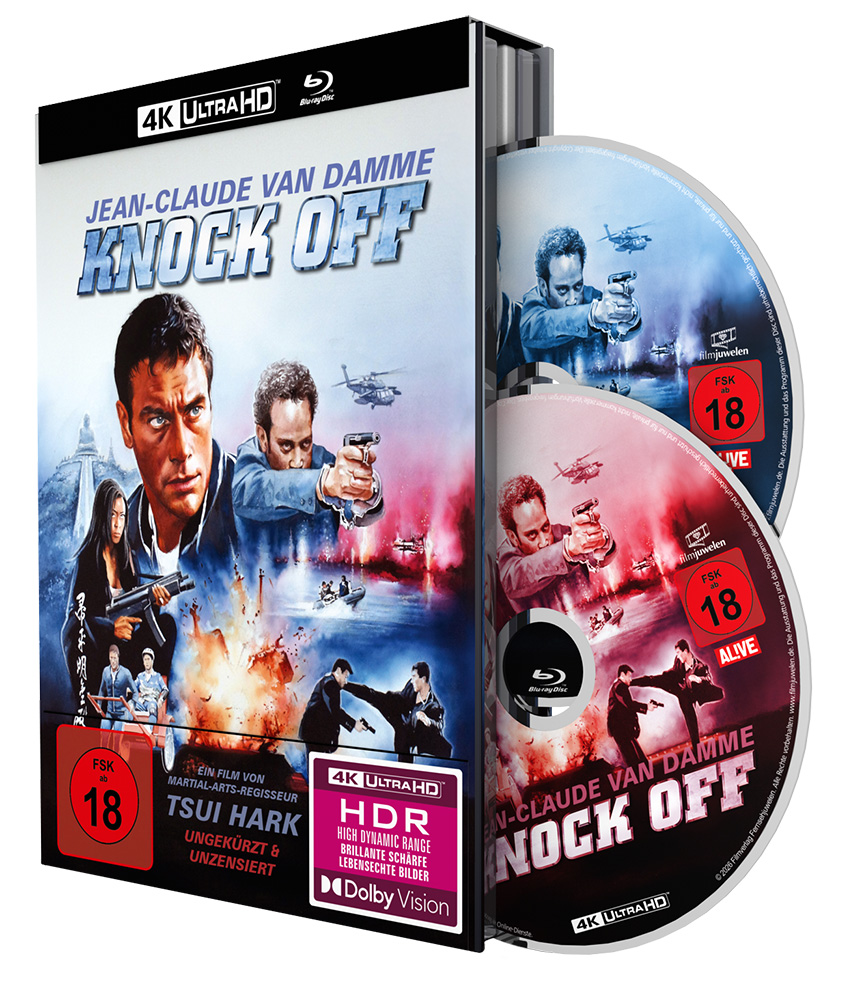 Knock Off - Der entscheidende Schlag (4K UHD+Blu-Ray) - Mediabook - Limited Edition