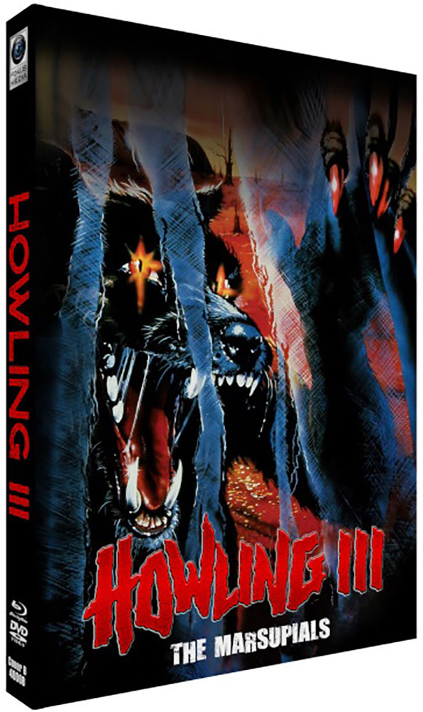 Howling 3 - The Marsupials - Cover B - Mediabook (Blu-Ray+DVD) - Limited 222 Edition