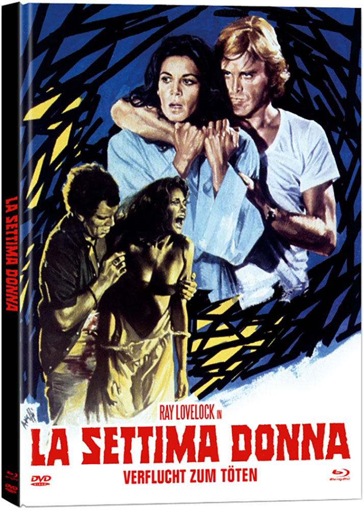 La Settima Donna - Verflucht zum Töten (Blu-Ray+DVD) - Cover A - Mediabook - Limited 500 Edition - Uncut
