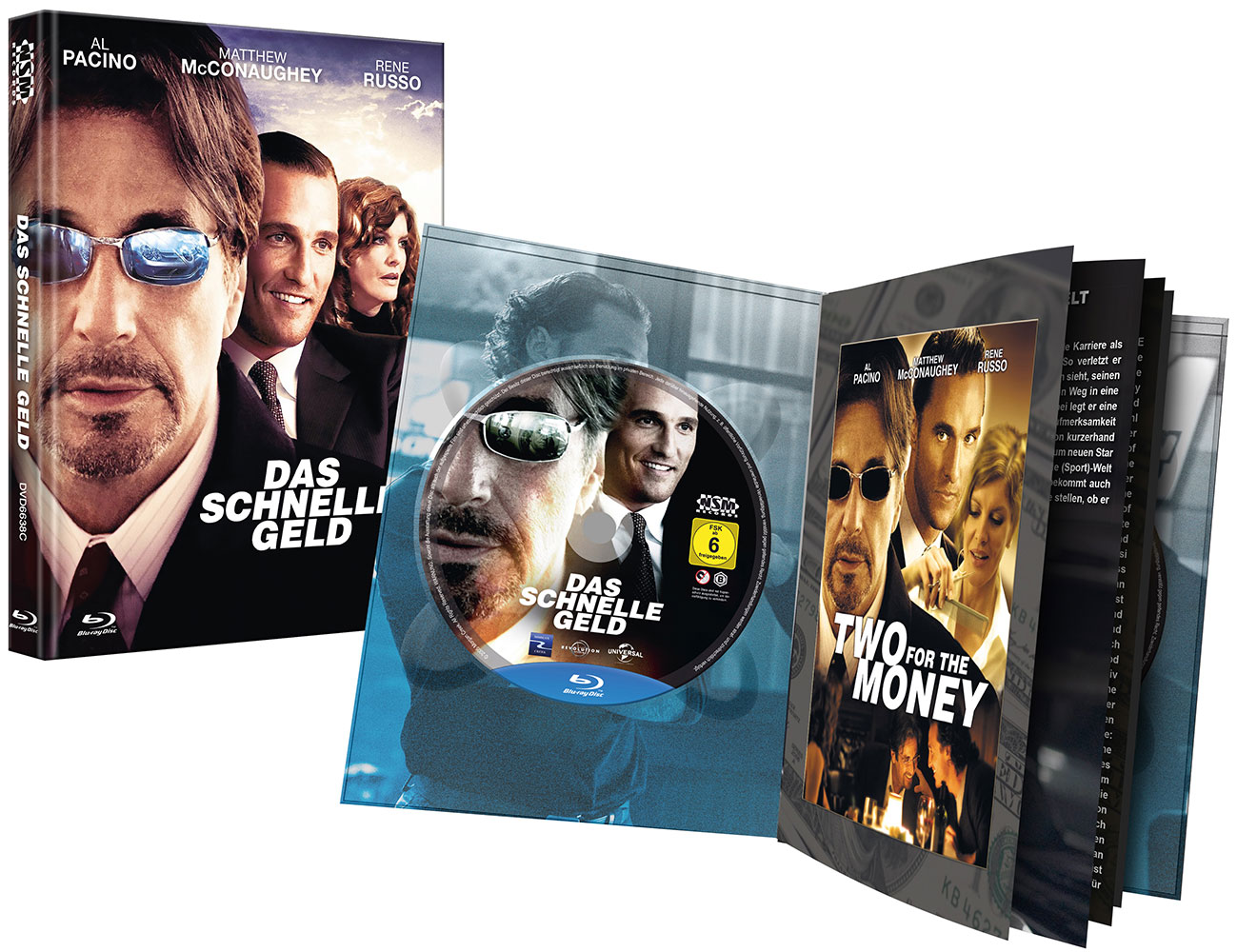 Das schnelle Geld - Cover C - Mediabook (Blu-Ray+DVD) - Limited Edition Das schnelle Geld - Cover C - Mediabook (Blu-Ray+DVD) - Limited Edition