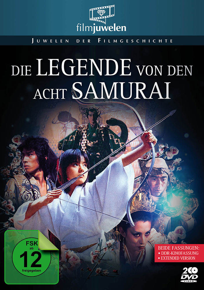 Die Legende von den acht Samurai (2DVD) - DDR-Kinofassung + Extended Version