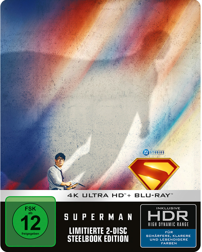 Superman (2025) (4K Ultra HD+Blu-ray) - Cover A - Limited SteelBook Edition Superman (2025) (4K Ultra HD+Blu-ray) - Cover A - Limited SteelBook Edition